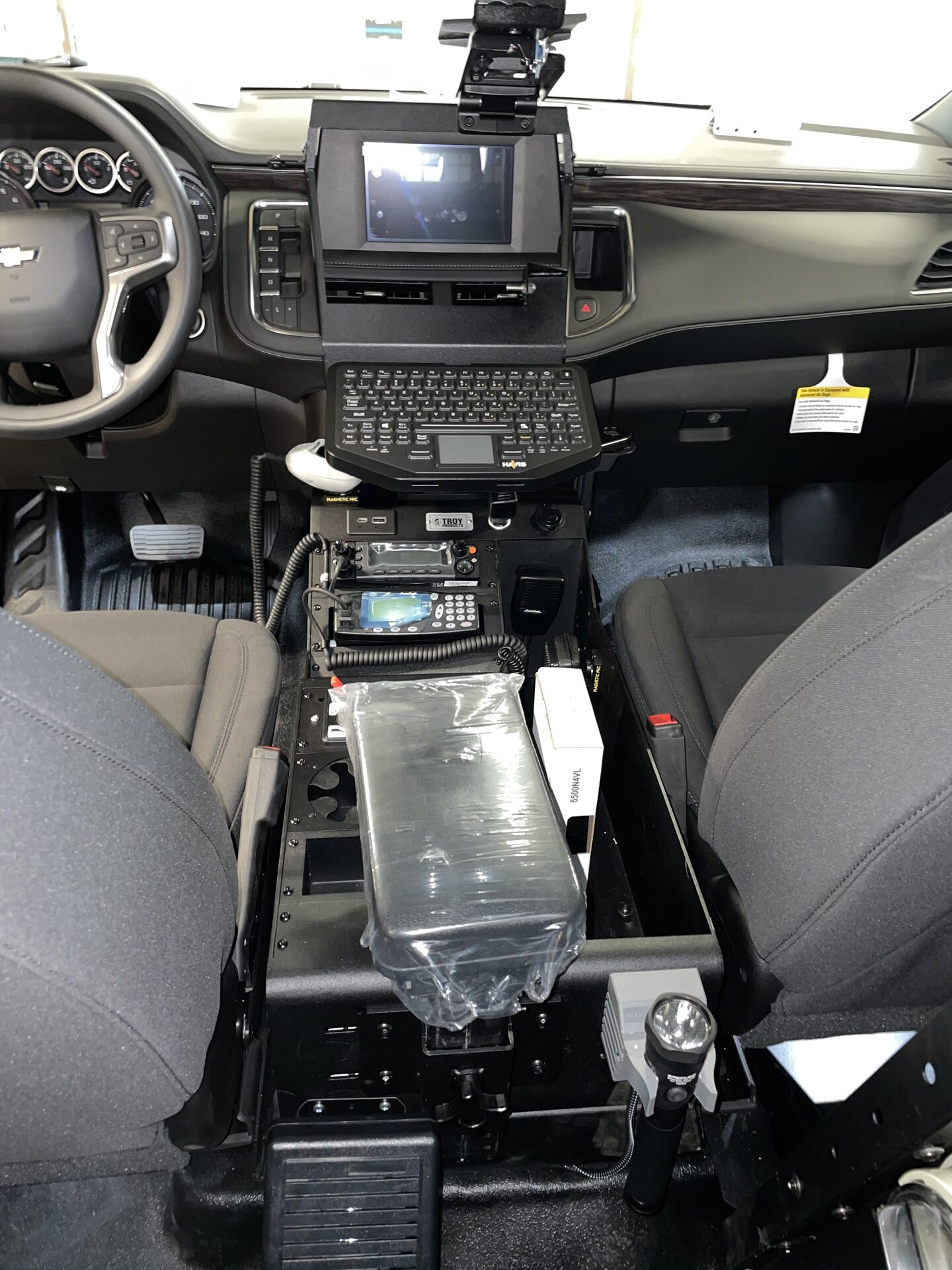 Completed emergency vehicle build
