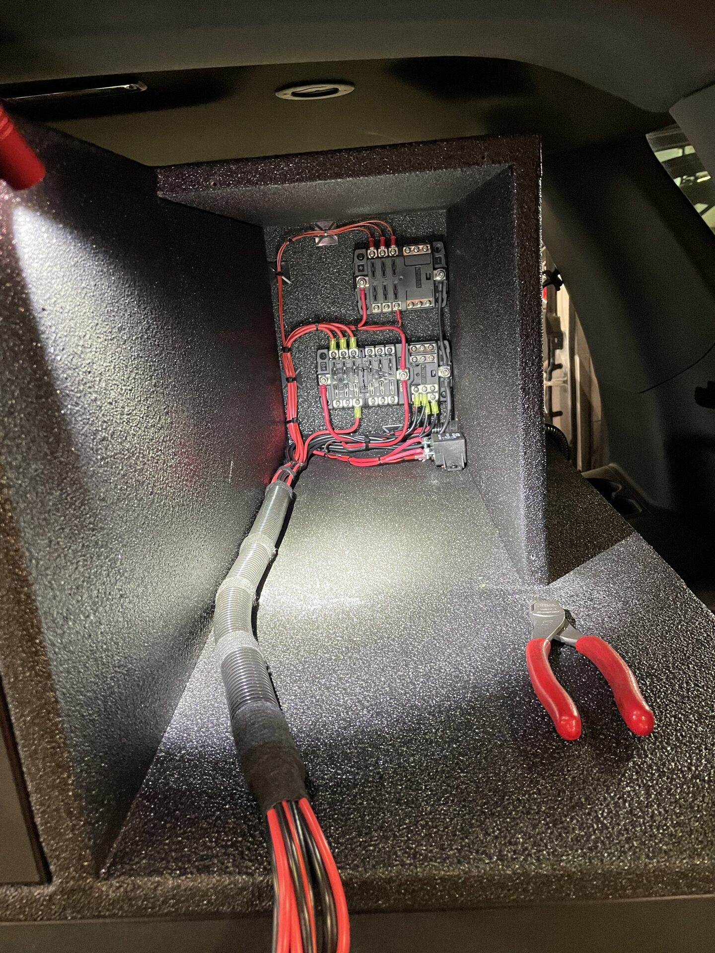 Completed emergency vehicle build