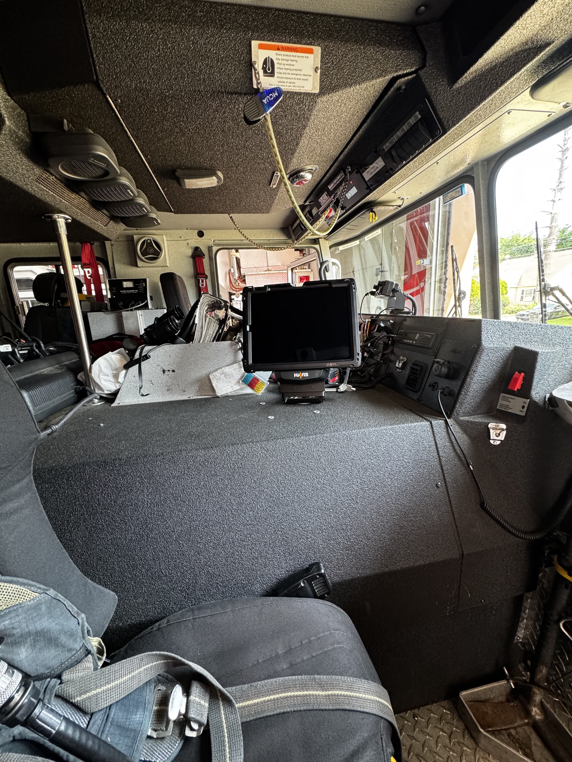 Completed emergency vehicle build