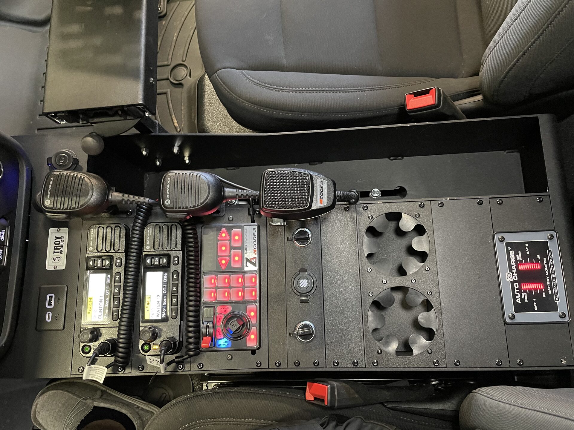 Completed emergency vehicle build